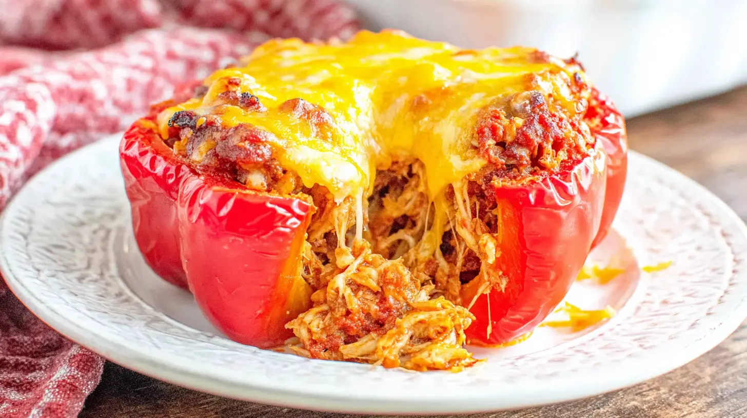 bbq chicken enchilada casserole with peppers, the ultimate proven recipe