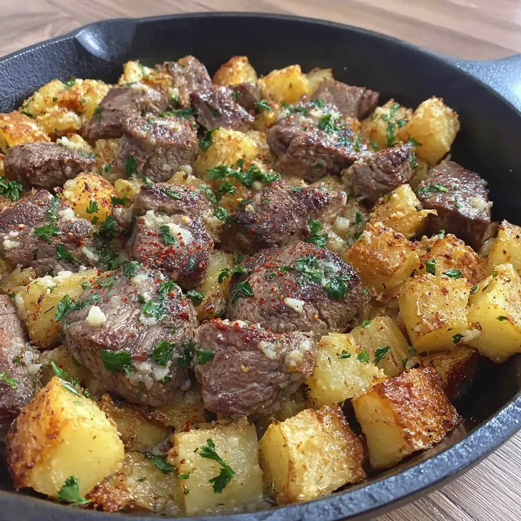 New Hope Air Fryer Steak And Potatoes Recipe Garlic Butter