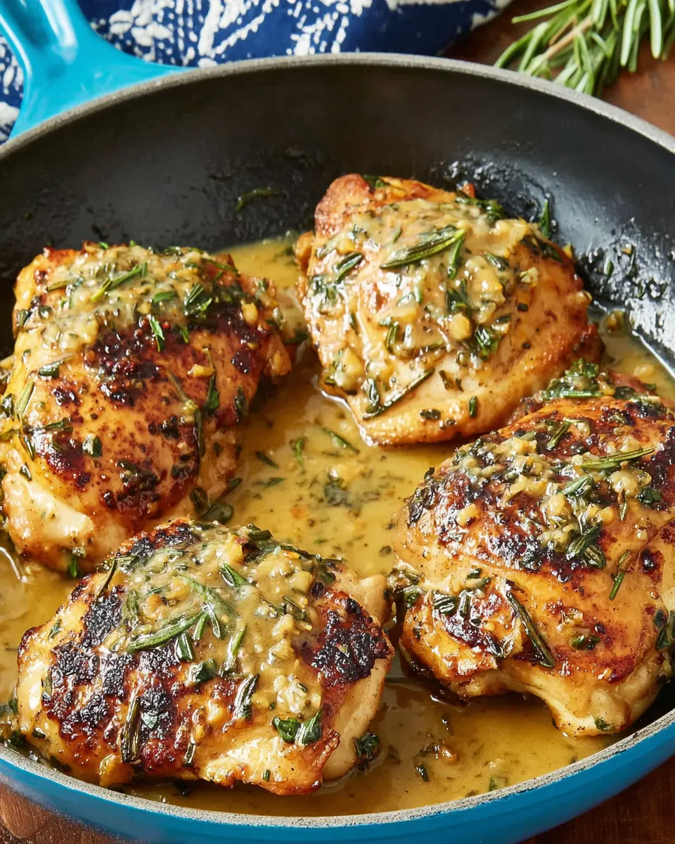 honey mustard chicken pan fried close up