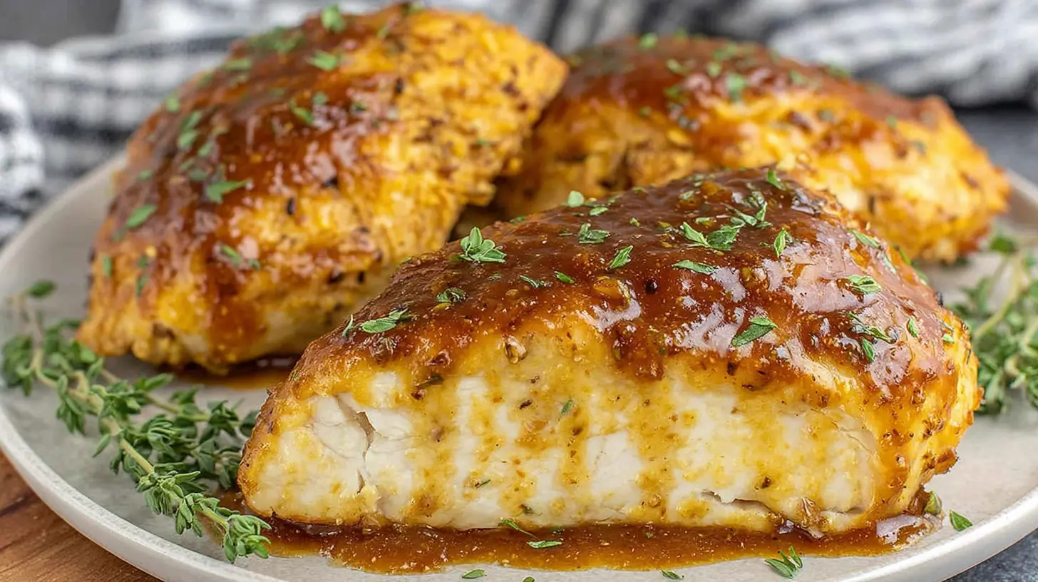 best honey mustard chicken skillet for oven