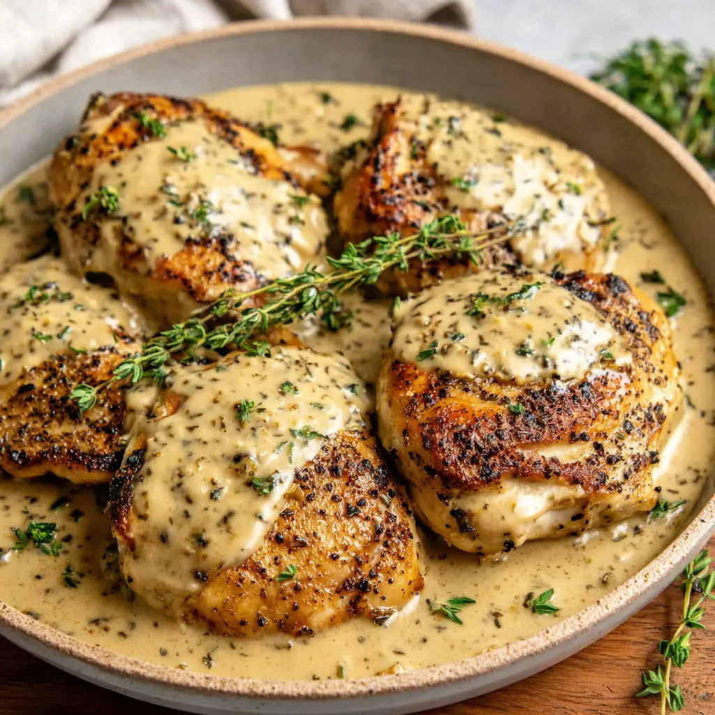 honey mustard chicken skillet recipe final presentation
