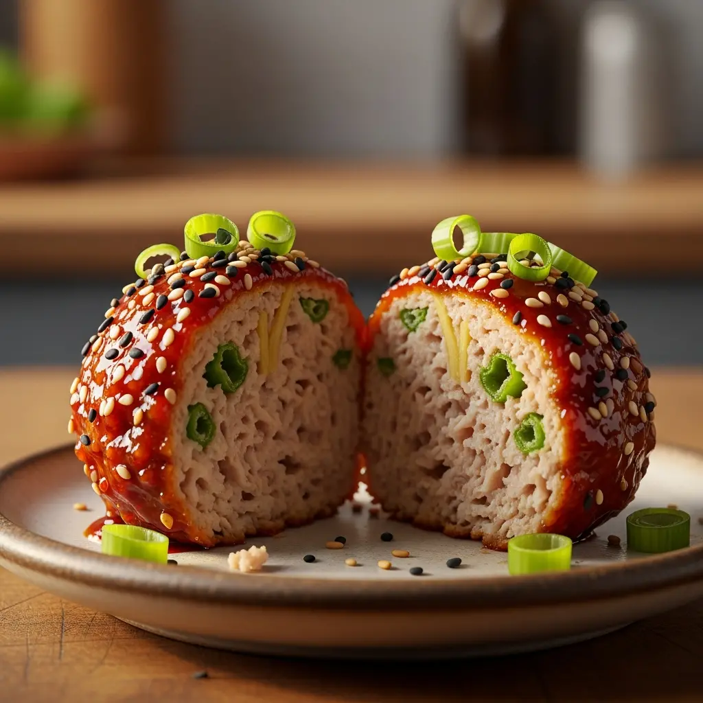honey sriracha chicken meatballs