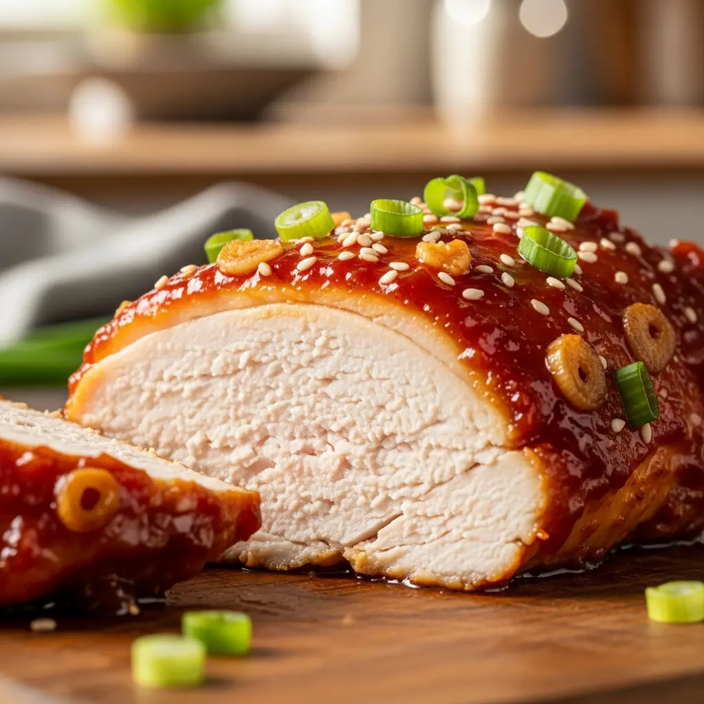 honey sriracha garlic chicken