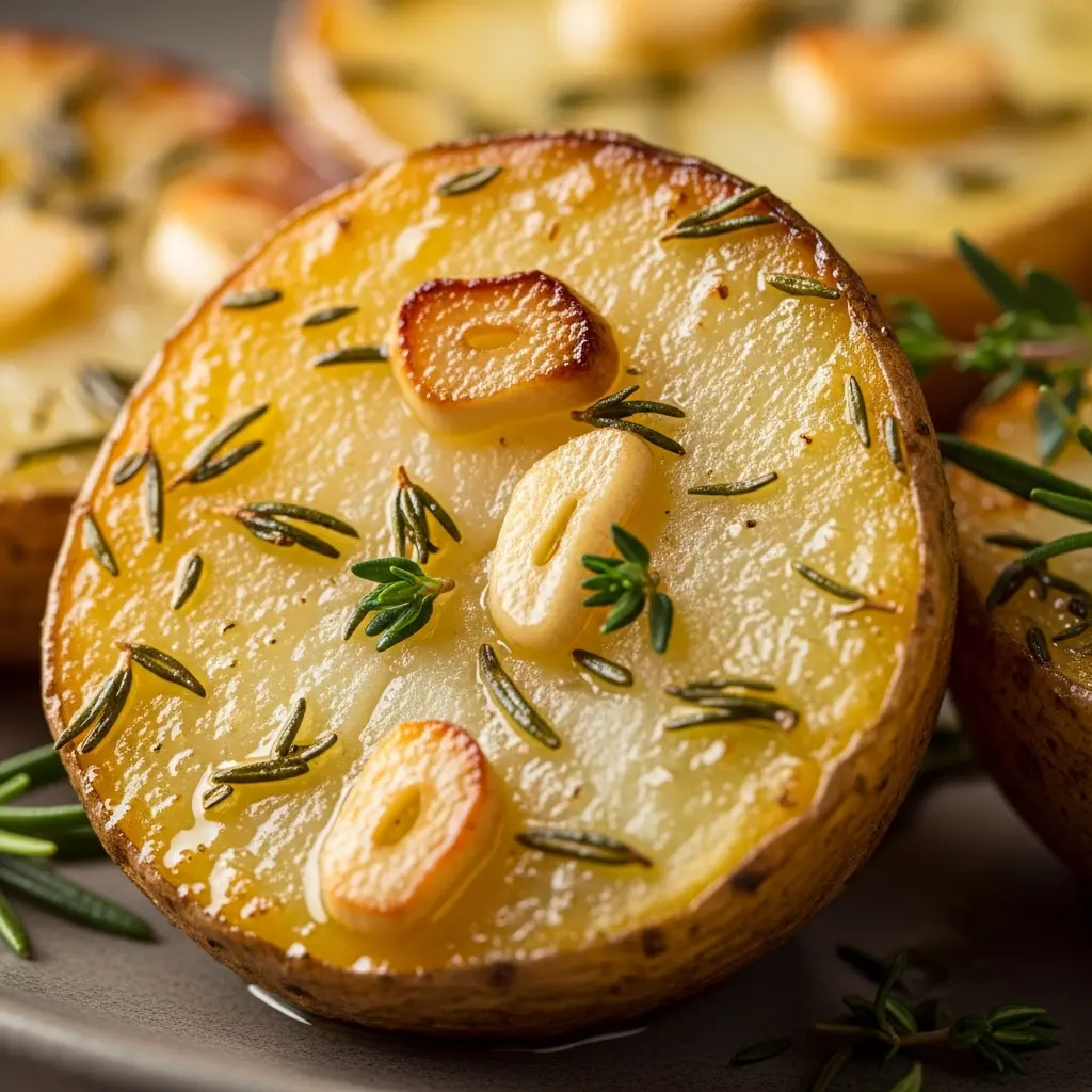 best slow roasted potato recipe close up