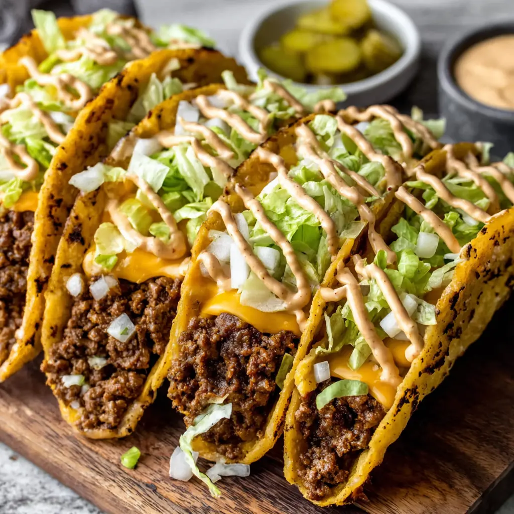 Smash Burger Tacos final presentation