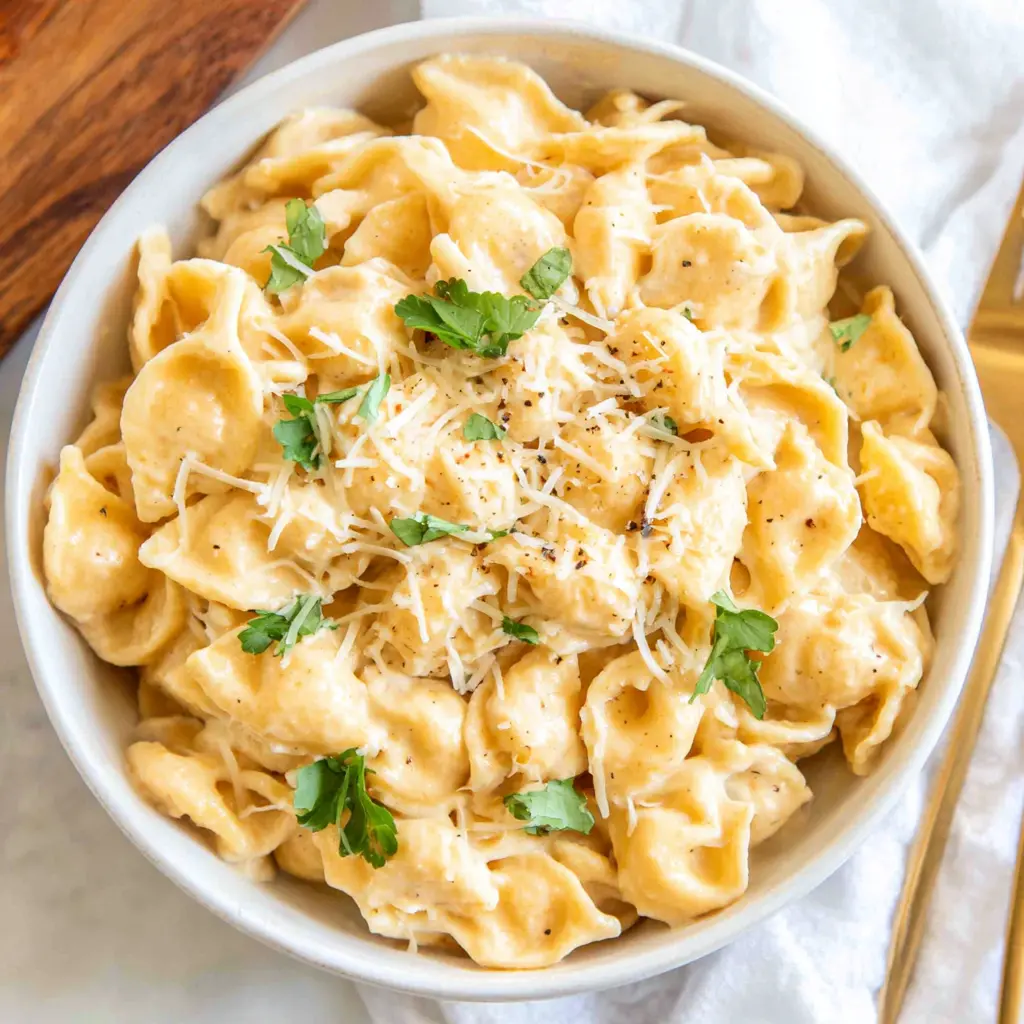 boursin pasta - final presentation