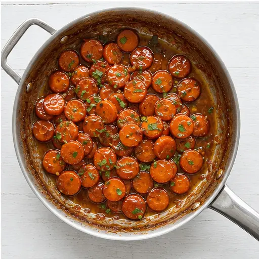Step 4: Finishing with glossy caramelized glaze