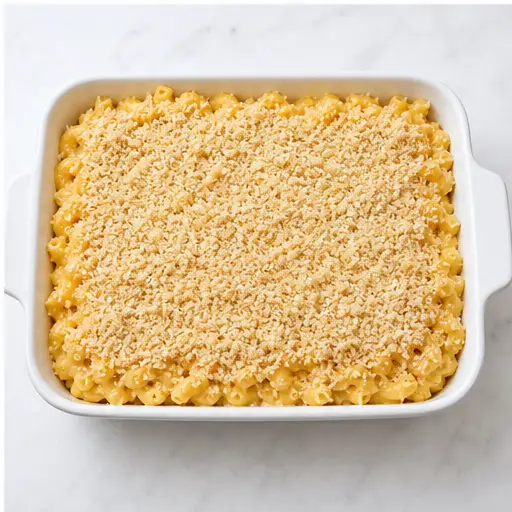 Step 4: Assembling and topping with panko breadcrumbs
