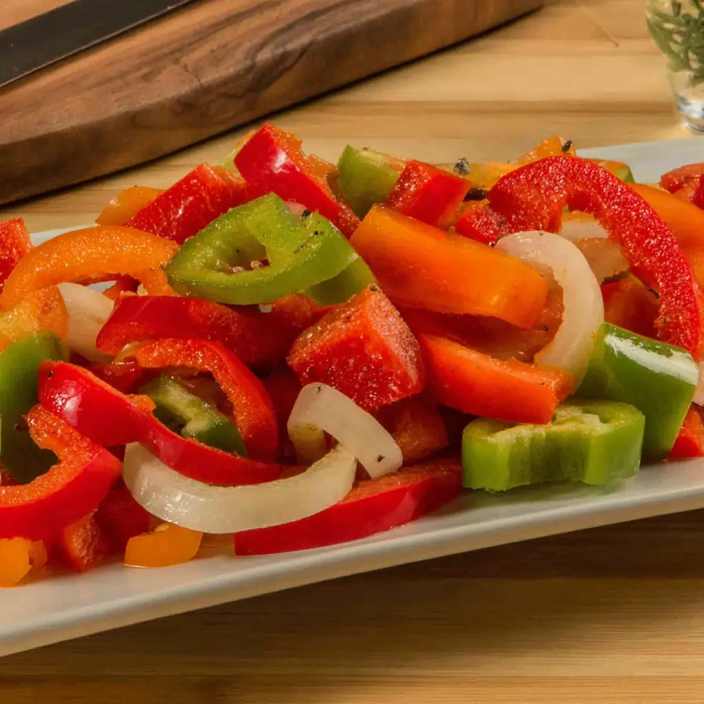 how to cut a bell pepper - final presentation