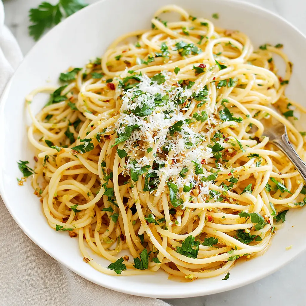 pasta aglio e olio - final presentation