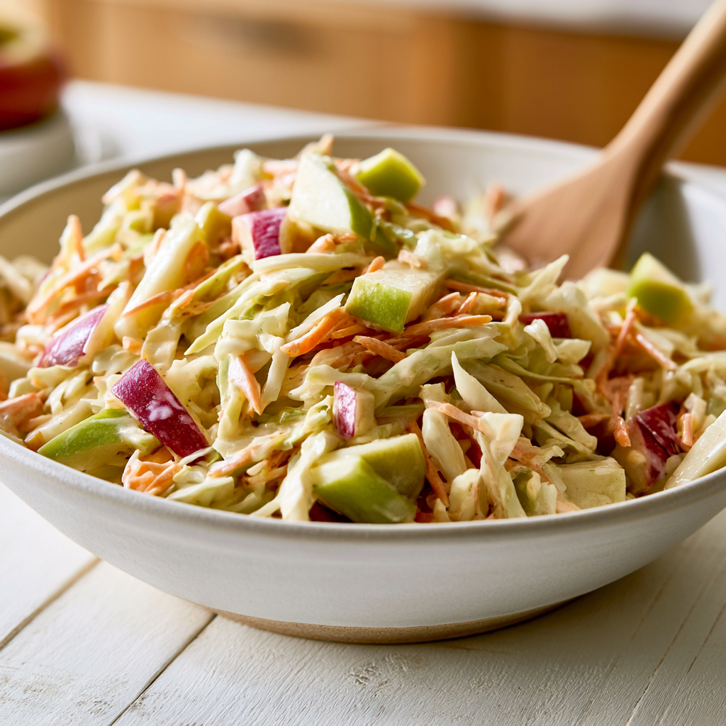 apple slaw recipe - final presentation
