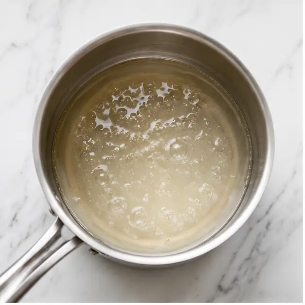 Step 1: Making simple syrup