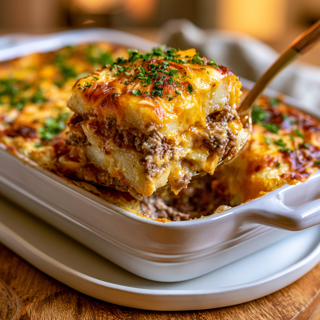 best ground beef casseroles - final presentation