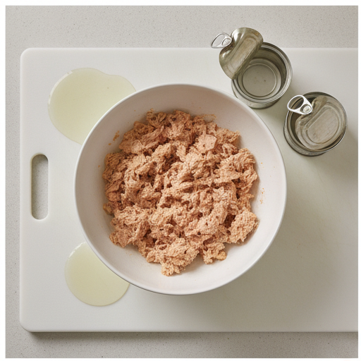 buffalo tuna salad - step 1