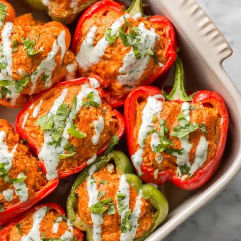 buffalo chicken stuffed peppers 587552610