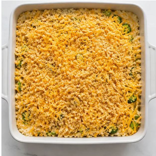 Step 4: Topping with panko breadcrumbs and extra cheese