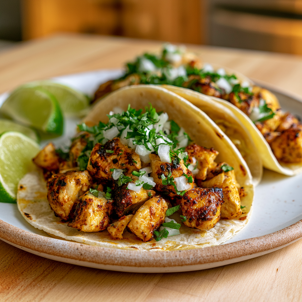 chicken street tacos - final presentation