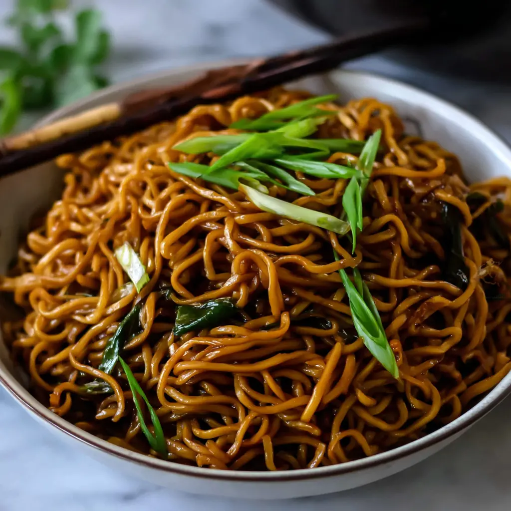easy chow mein - final presentation