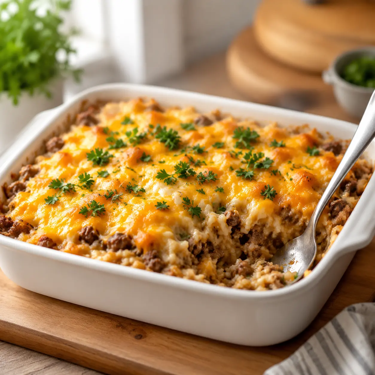 easy ground beef recipes - final presentation