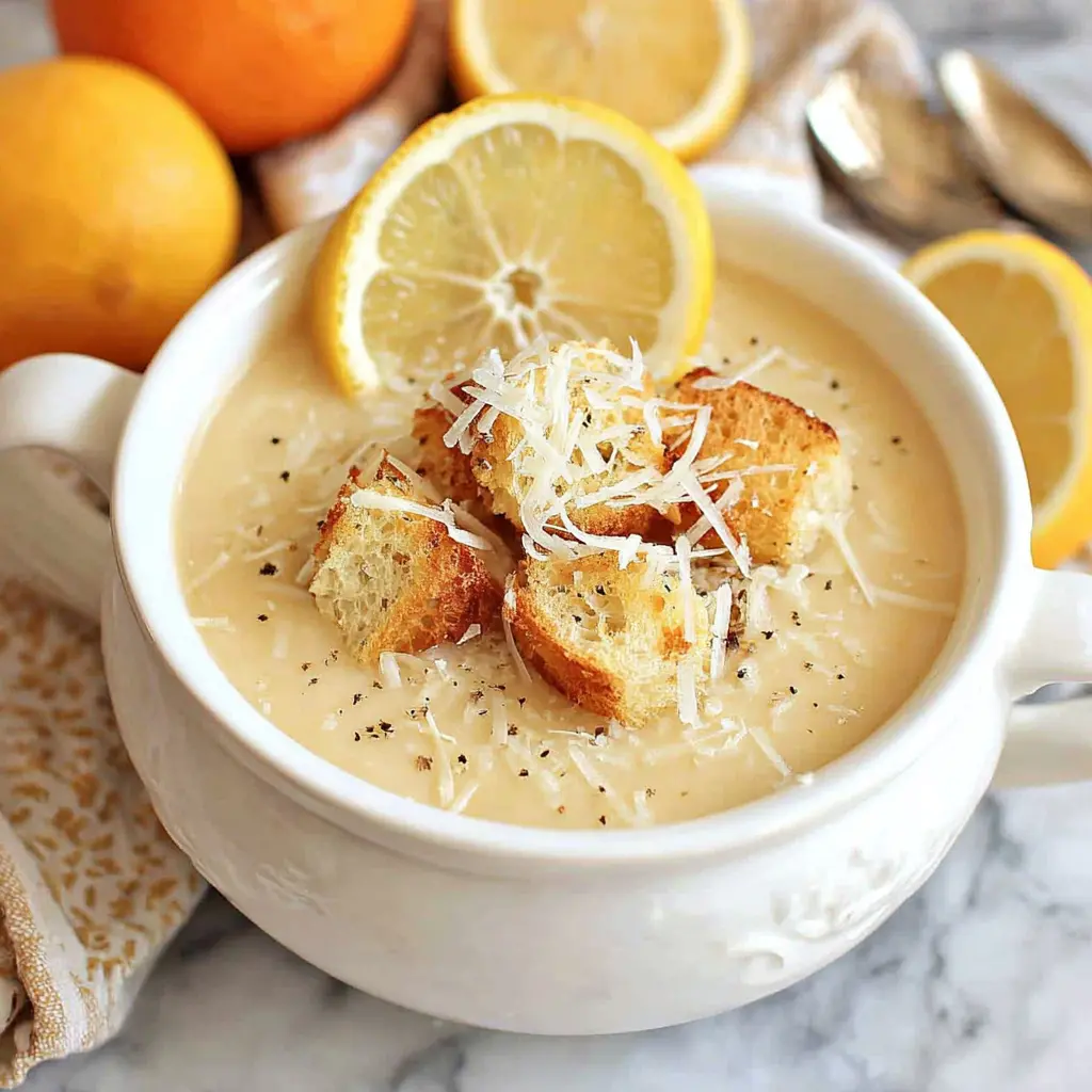 garlic soup - final presentation