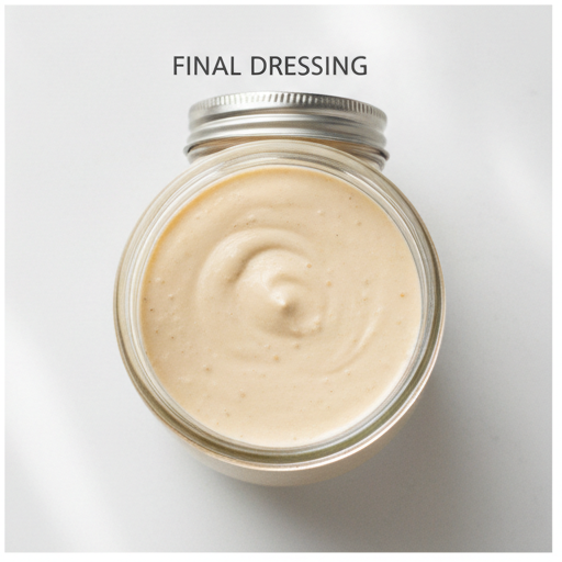 ginger salad dressing - step 4