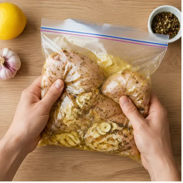 Step 1: Marinate the chicken tenderloins