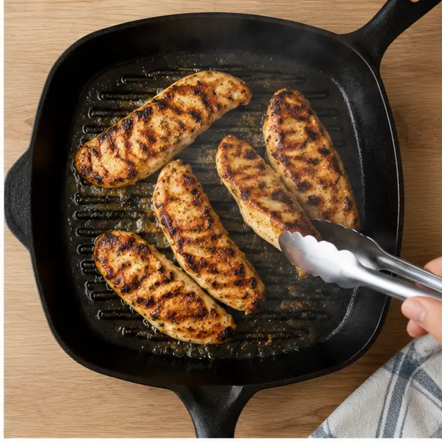Step 2: Grill the chicken fillets