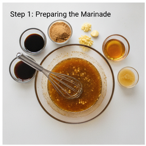 hawaiian teriyaki chicken - step 1