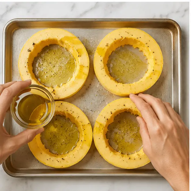Step 3: Seasoning the rings