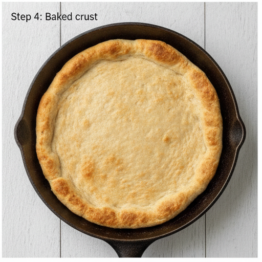keto pizza crust almond flour - step 4