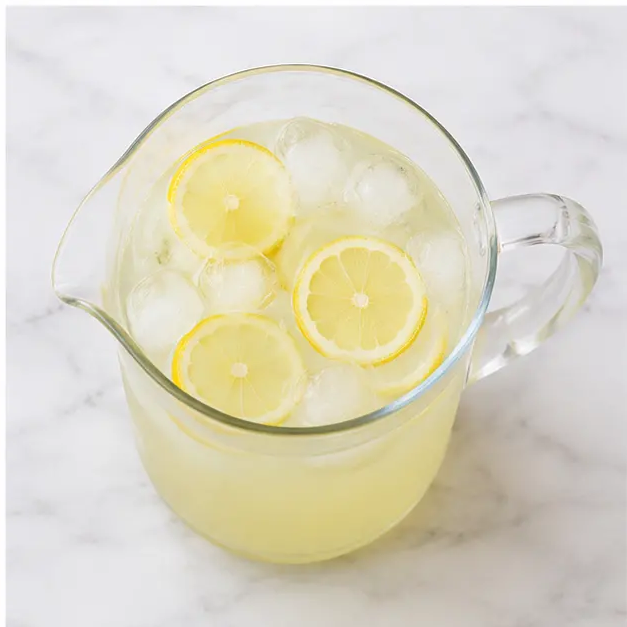 Step 4: Add cold water and ice to finish the lemonade