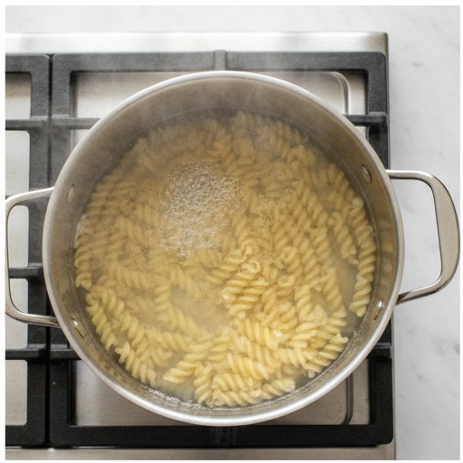 mediterranean pasta salad - step 1