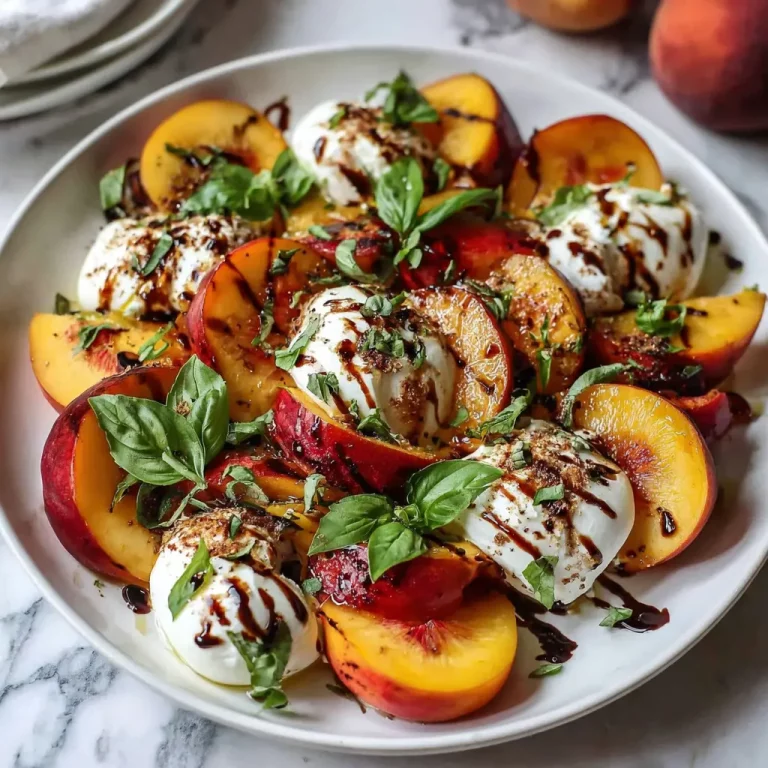 peach burrata salad 501766326