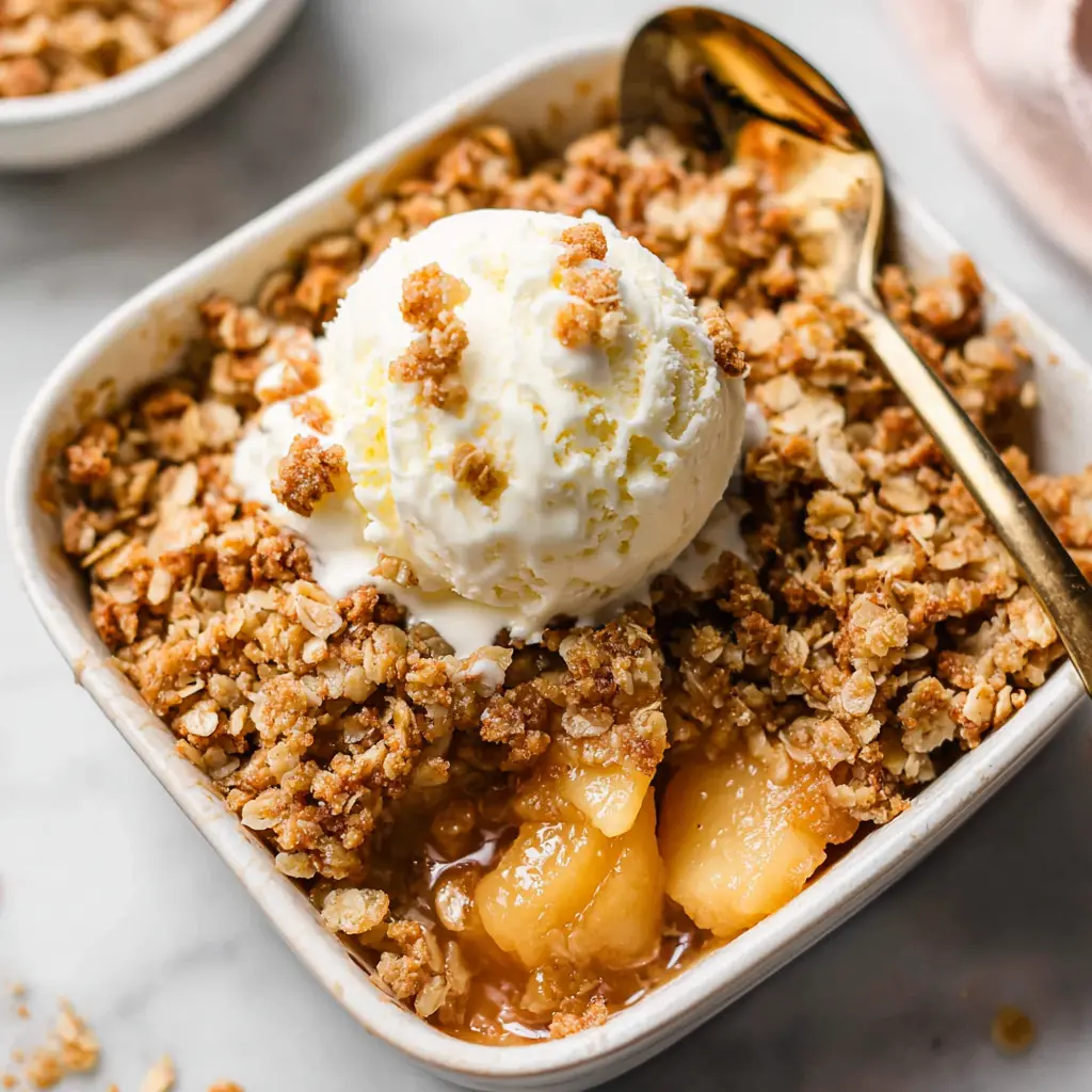 peach crisp 393719046
