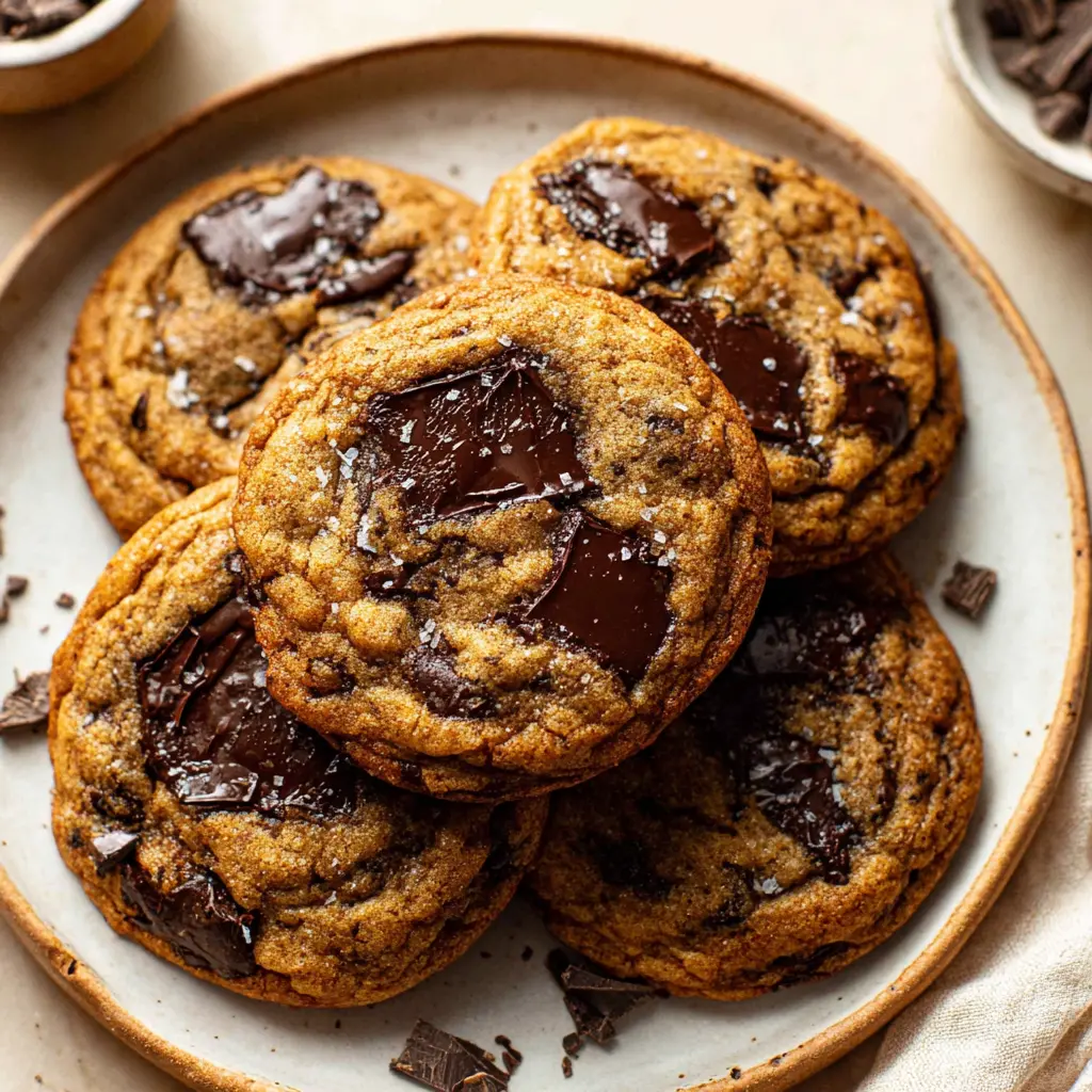 pumpkin chocolate chip cookies - final presentation