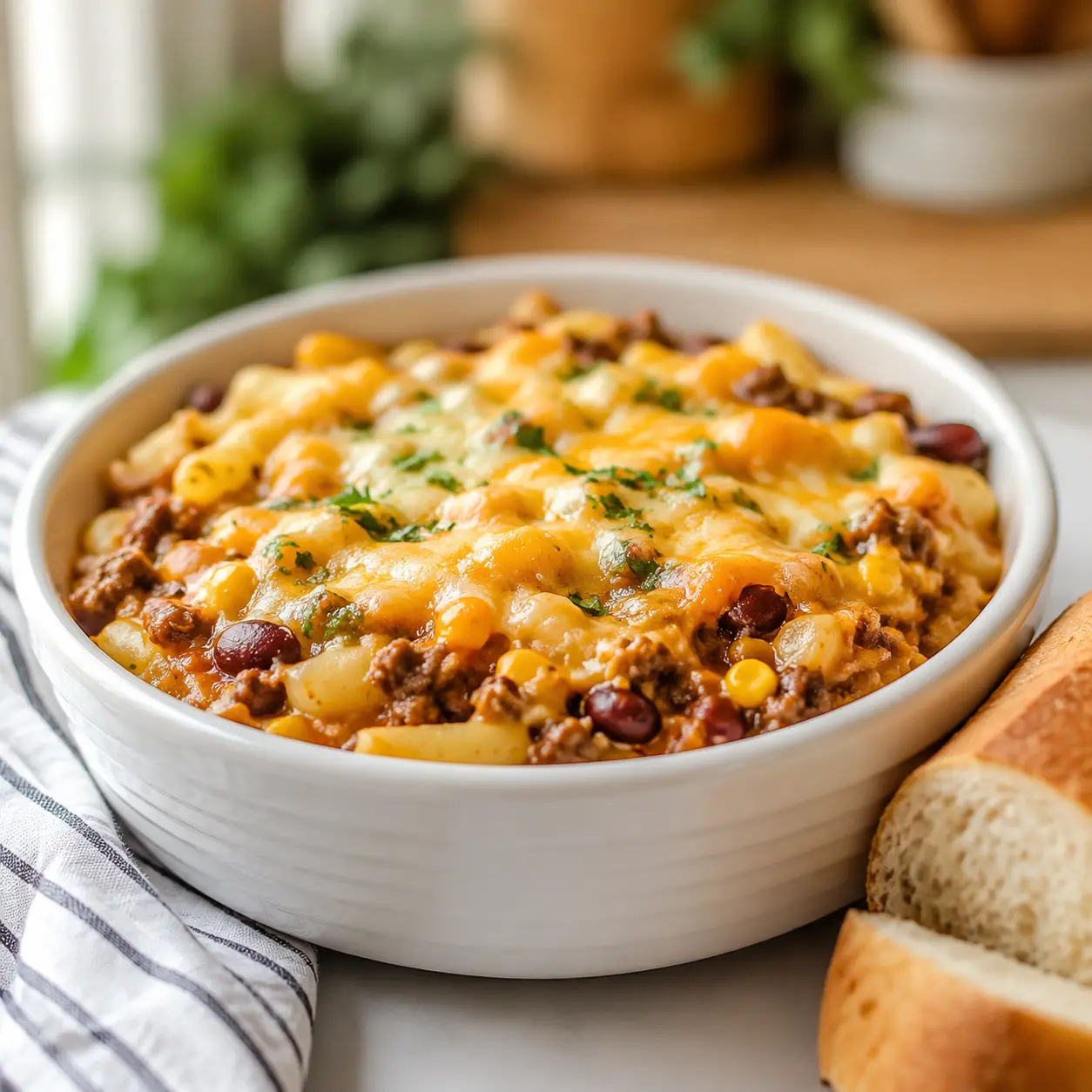 rainy day dinner recipe - final presentation