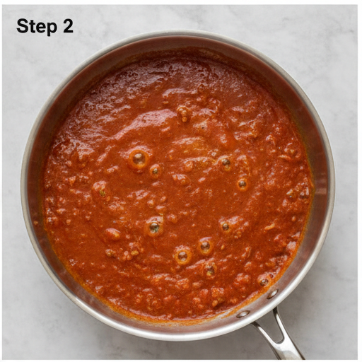 sloppy joe casserole - step 2