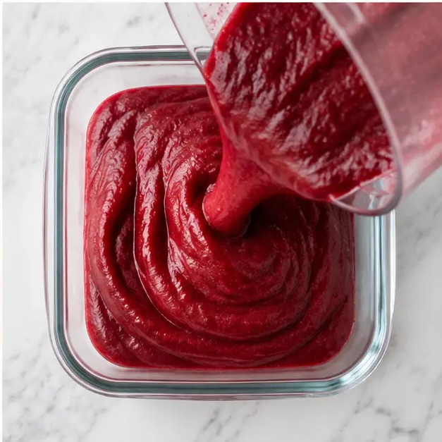 Step 4: Transfer to container and freeze