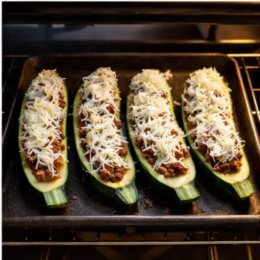 Step 4: Topping with mozzarella cheese before baking