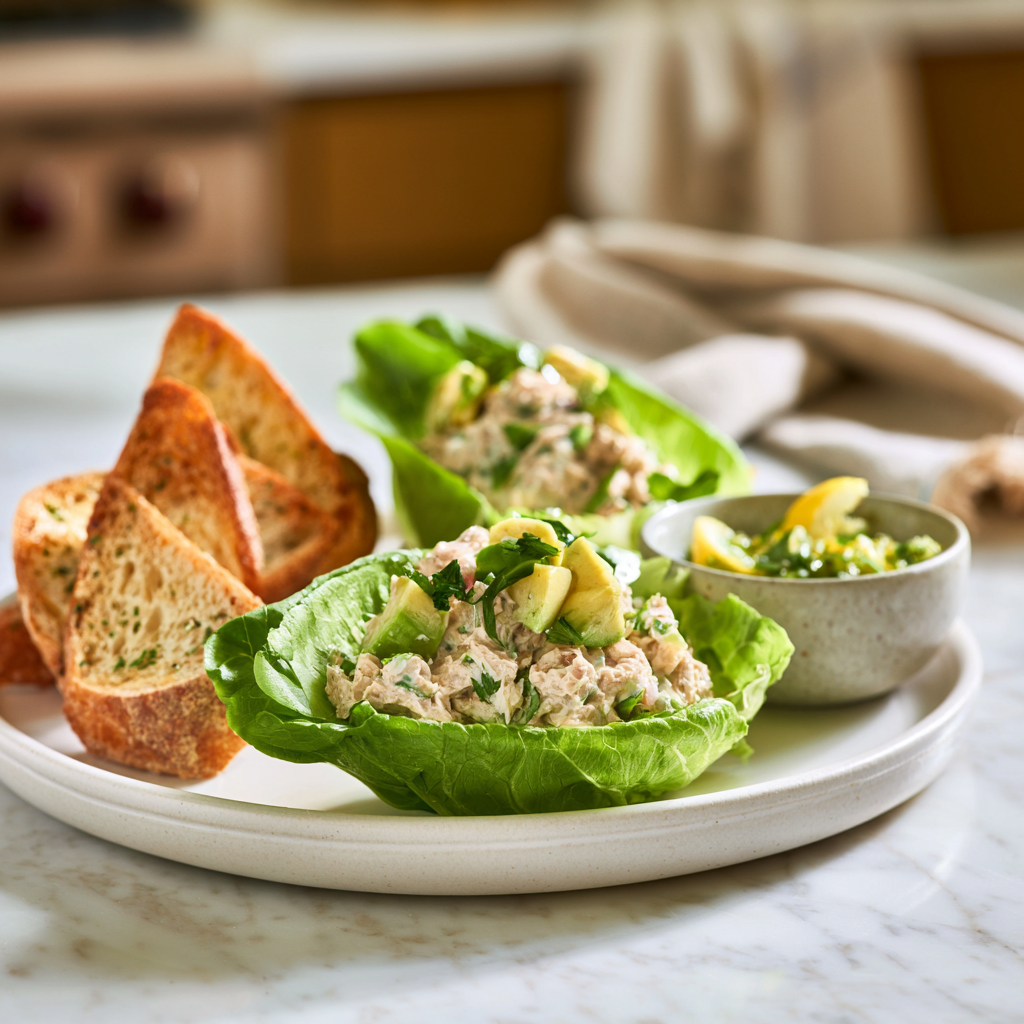 tuna salad recipe - final presentation