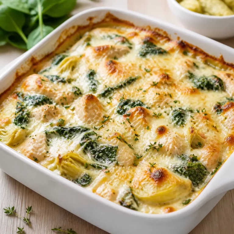 chicken and spinach casserole 51776322