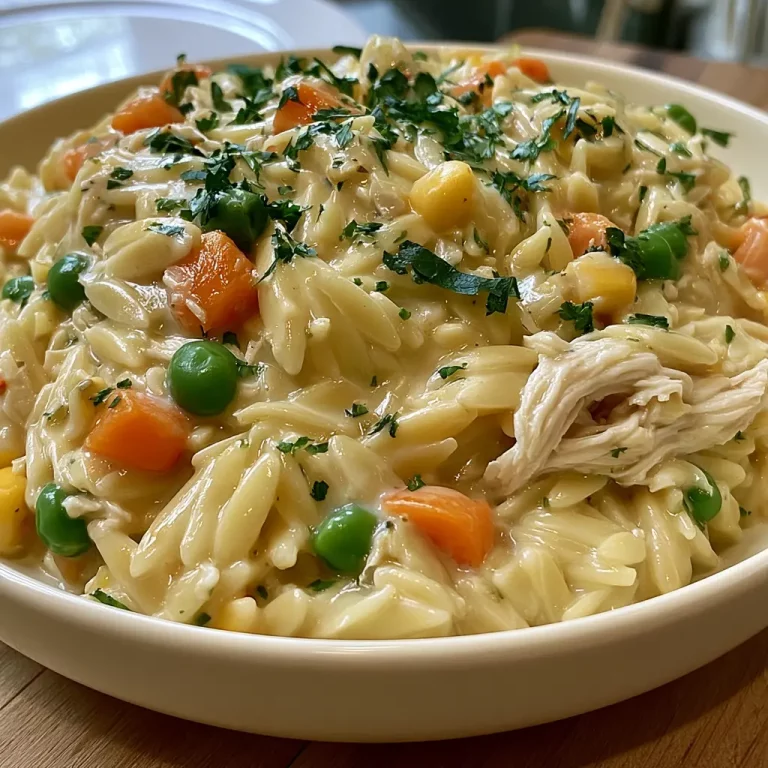 chicken pot pie orzo 63275376