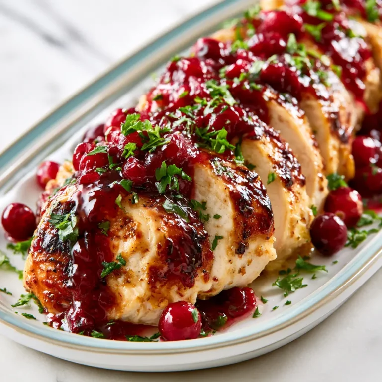 cranberry orange glazed turkey breast 139559326