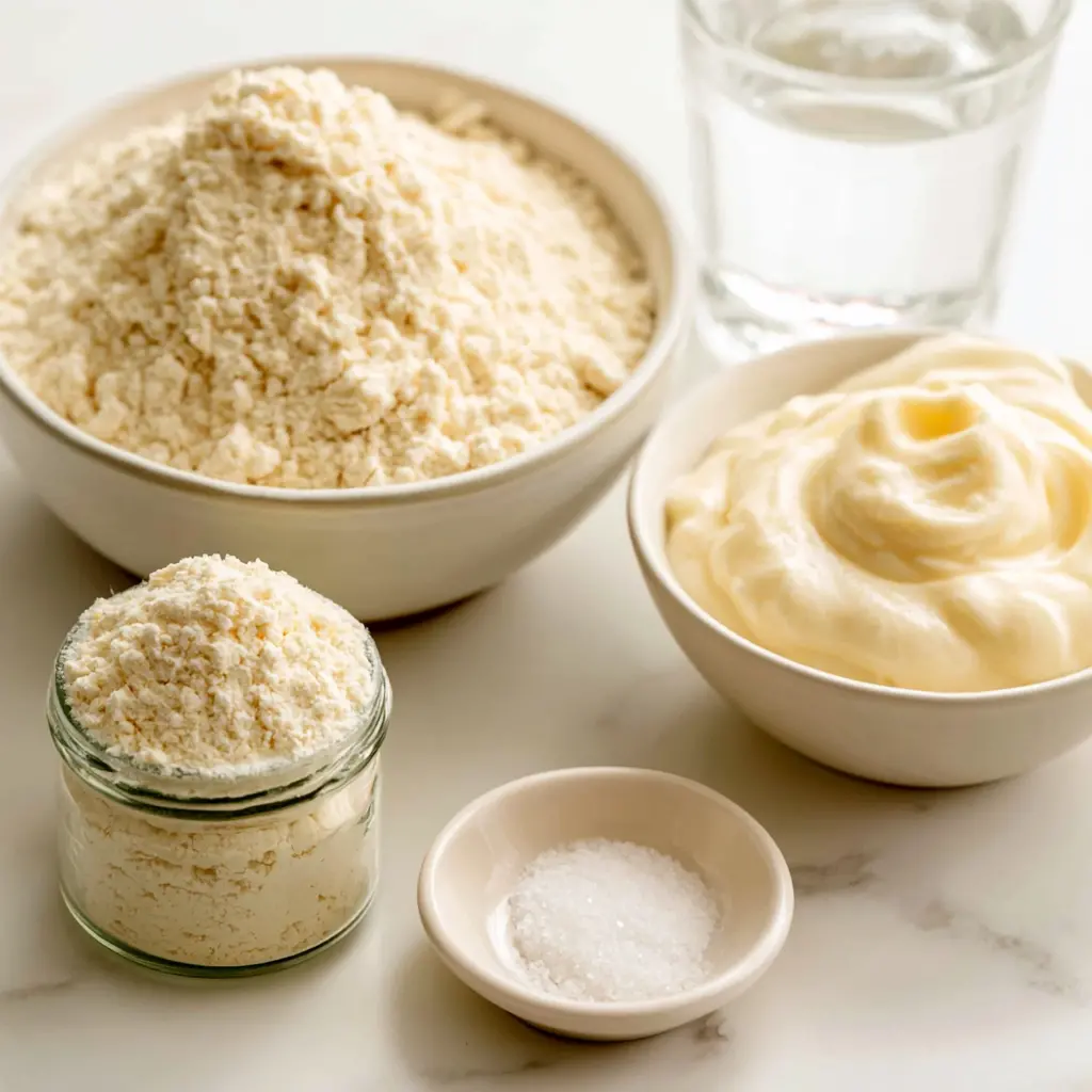 greek yogurt bagel bites - main ingredients