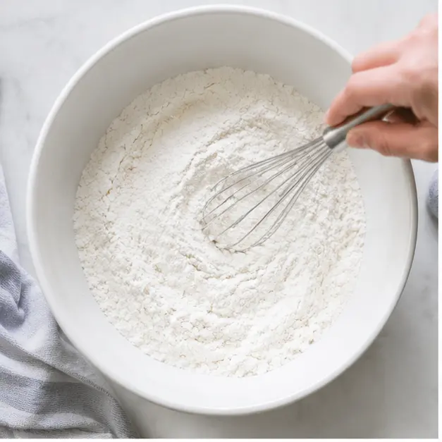 Whisk dry ingredients
