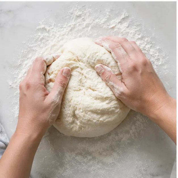 Knead the dough