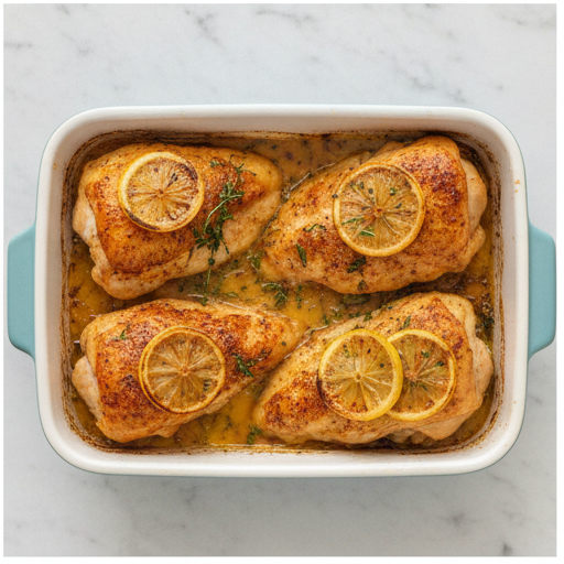 ina garten lemony chicken dinner - step 4