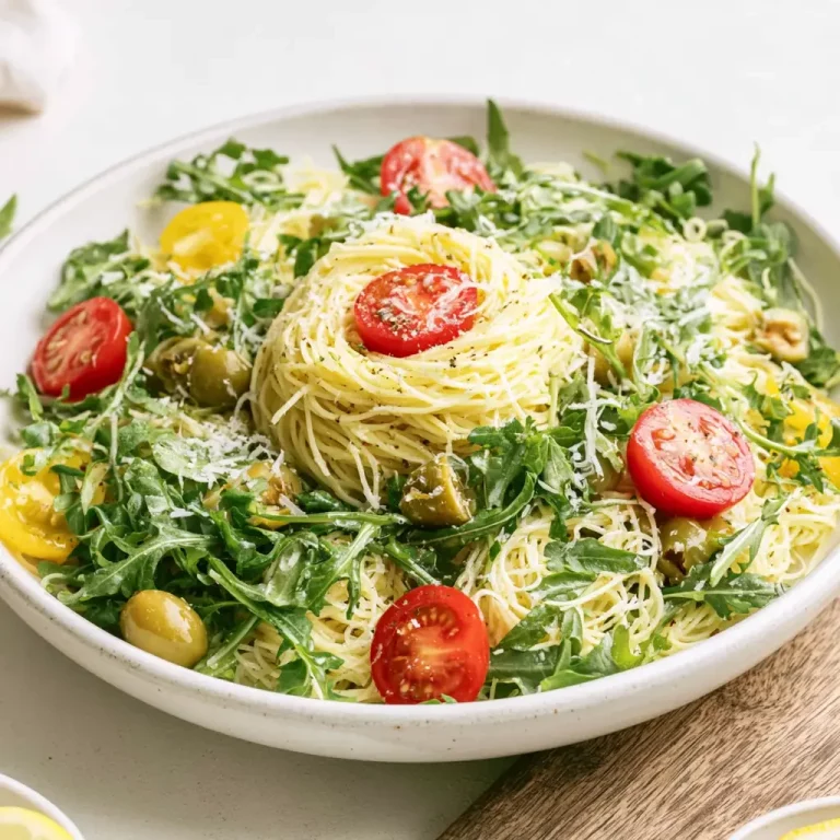 lemon capellini salad 847430165