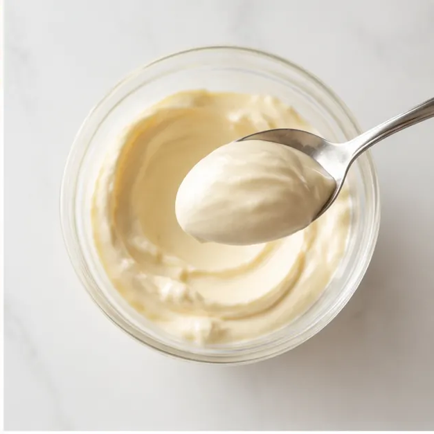 Step 2: Blending the cream cheese filling until smooth