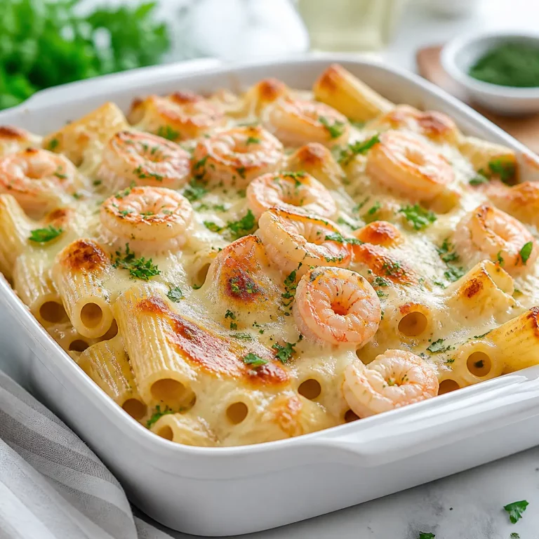 shrimp scampi pasta bake 81904780